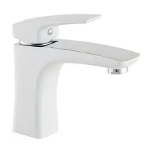 Смеситель для умывальника Mixxus Premium Patrick 001 гайка (White) (MI5853) купить в Украине
