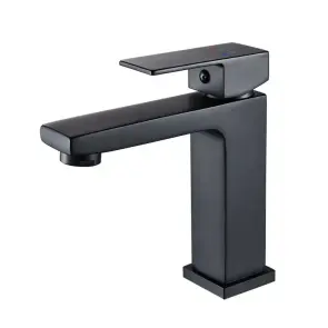Смеситель для умывальника Imprese Karlov Black Matt f03507610AA №1