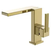 Смеситель для умывальника Imprese Deira Gold ZMK112009010