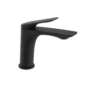 Змішувач для умивальника Mixxus Premium DERBY 001 (NUT) BLACK (MI6601) №1
