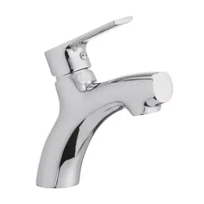 Змішувач для умивальника Mixxus Premium PUSH Chr-001 (MI1663) №1