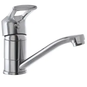 Змішувач для умивальника Haiba Hansberg 555 (15 см) (HB0215) №4