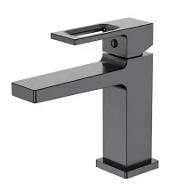Смеситель для умывальника Haiba Kant 001 Graphite (Цвет графит) (HB9664)
