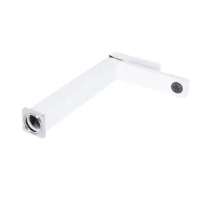 Змішувач для раковини Qtap Gemini високий QTGEM269CRW45679 Chrome/White №3