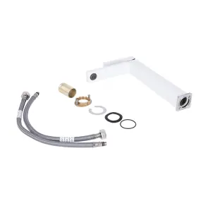 Змішувач для раковини Qtap Gemini високий QTGEM269CRW45679 Chrome/White №4