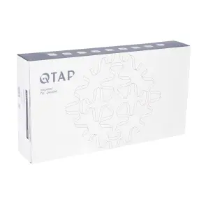 Змішувач для раковини Qtap Gemini високий QTGEM269CRW45679 Chrome/White №5