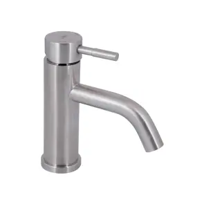 Смеситель Для раковины Lidz Aria 0011F (k35) LDARI0011FNKS46091 Nickel №1
