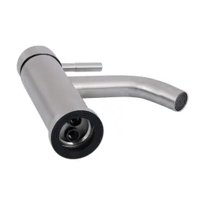 Смеситель Для раковины Lidz Aria 0011F (k35) LDARI0011FNKS46091 Nickel №3