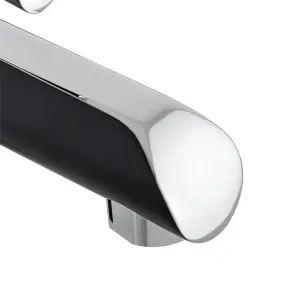 Змішувач для умивальника Mixxus Premium Edem 001 (Black) (MI5838) №4