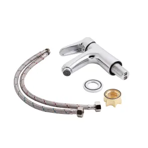Змішувач для раковини Lidz Nicole 001F (k35) LDNIC001FCRM21880 Chrome №3