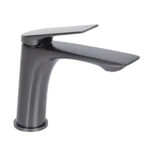 Смеситель Для раковины Qtap Vlasta New QTVLA270GMB45641 Gunmetal Black PVD №1