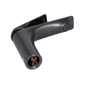 Смеситель Для раковины Qtap Vlasta New QTVLA270GMB45641 Gunmetal Black PVD №3