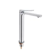 Смеситель Для раковины Qtap Slavonice высокий QTSLV10H42103C Chrome
