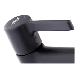 Смеситель для умывальника Haiba Markus 001 Black (HB3971) №3