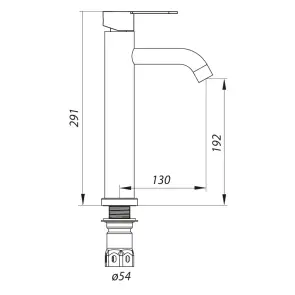 Змішувач для умивальника SUS304 Zerix LR71103 (ZX2989) №2