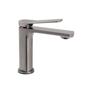 Змішувач для раковини Qtap Slavonice QTSLA270GMB45924 Gunmetal Black PVD №1