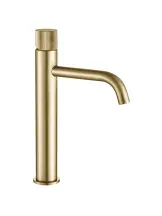 Змішувач для раковини VBI MILANO TRE BRUSHED GOLD високий