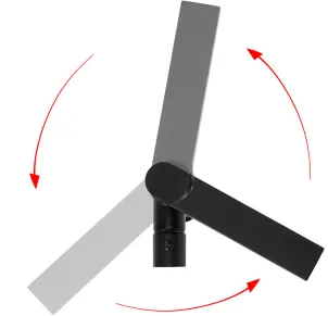 Змішувач для раковини (умивальника) REA TAP BLACK №2