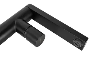 Змішувач для раковини (умивальника) REA TAP BLACK №6