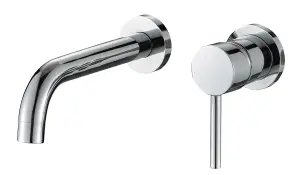 Смеситель для раковины VBI MILANO LONG CHROME скрытого монтажа №1