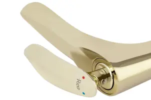 Змішувач для раковини (умивальника) REA ORBIT GOLD золотий * №3