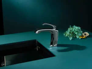 Хромированный смеситель из латуни в ванную комнату Nett PH-33 №4