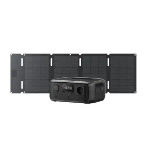 Комплект Зарядна станція River 3 UPS та Сонячна панель 45W (Ecoflow) №1