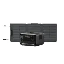 Комплект Зарядна станція Ecoflow River 3 Plus та сонячна панель 60W (Type-C)