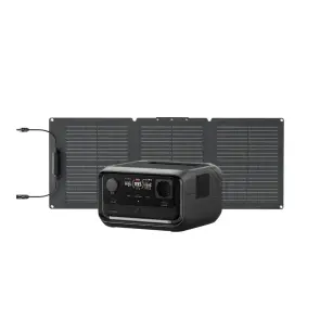 Комплект Зарядна станція Ecoflow River 3 Plus та сонячна панель 60W (Type-C) №1