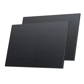 Комплект солнечных панелей EcoFlow 2 x 400W Rigid Solar Panel Combo (EcoFlow) №1