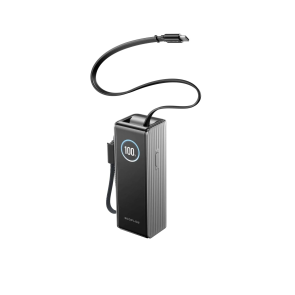 Павербанк EcoFlow RAPID Power Bank з кабелями 25000mAh сріблястий №3