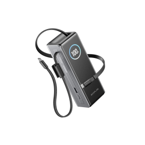 Павербанк EcoFlow RAPID Power Bank з кабелями 25000mAh сріблястий №5