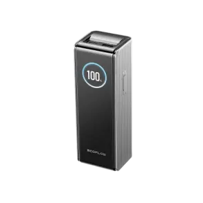 Павербанк EcoFlow RAPID Power Bank 25000mAh серебристый EF-RAPID25K140W-S-EU №1