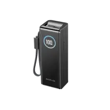 Павербанк EcoFlow RAPID Power Bank з кабелями 25000mAh чорний