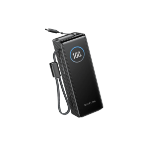 Павербанк EcoFlow RAPID Power Bank з кабелями 25000mAh чорний №3