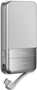 Повербанк EcoFLow RAPID Magnetic Power Bank 5000 Silver №1