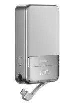 Повербанк EcoFlow RAPID Magnetic Power Bank (10000 mAh) Silver