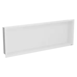 Полка в ванную встроенная горизонтальная 70 см белая Nett YW-70 №1