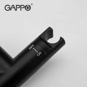 Гігієнічний душ Gappo G7290-6 чорного кольору №4