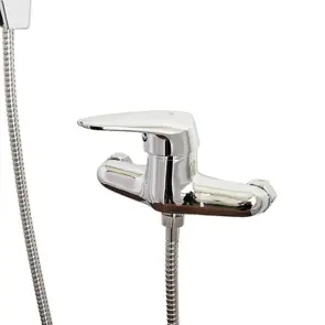 Смеситель для душа WEZER LOP5-270, Ø40, хром №4