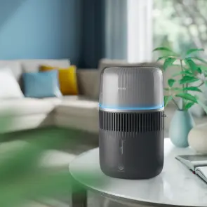 Увлажнитель воздуха Philips традиционное увлажнение Series 5001, 56м2, 4.5л, 400мл/ч, электр. управление, режим сна, ночник, темно-синий №8