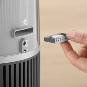Увлажнитель воздуха Philips традиционное увлажнение Series 5001, 56м2, 4.5л, 400мл/ч, электр. управление, режим сна, ночник, темно-синий №14