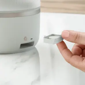 Зволожувач повітря Philips традиційне зволоження Series 1001, 41м2, 3л, 275мл/г, електр. кер-ння, режим сну, нічник, білий №6