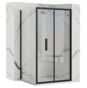 Душова кабіна REA RAPID FOLD 90x80 BLACK №1
