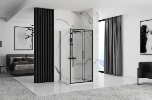 Душова кабіна REA RAPID FOLD 90x90 BLACK №4