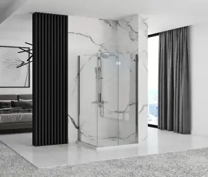 Душова кабіна REA MOLIER 90x90 CHROME №3