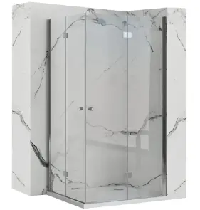 Душевая кабина REA FOLD N2 70x70 CHROME №1