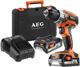 Аккумуляторная дрель-шуруповерт AEG BS18В2LI-202C