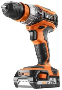 Дрель-шуруповерт ударная аккумуляторная AEG BSB18В2XLi-202C №1