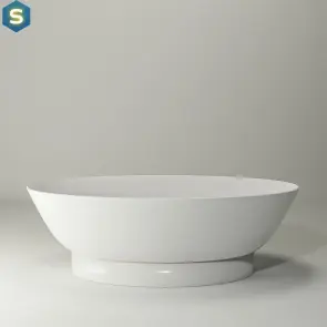 Ванна зі штучного каменю Studio Stone "Loire" 181x89 LOI181089 №1
